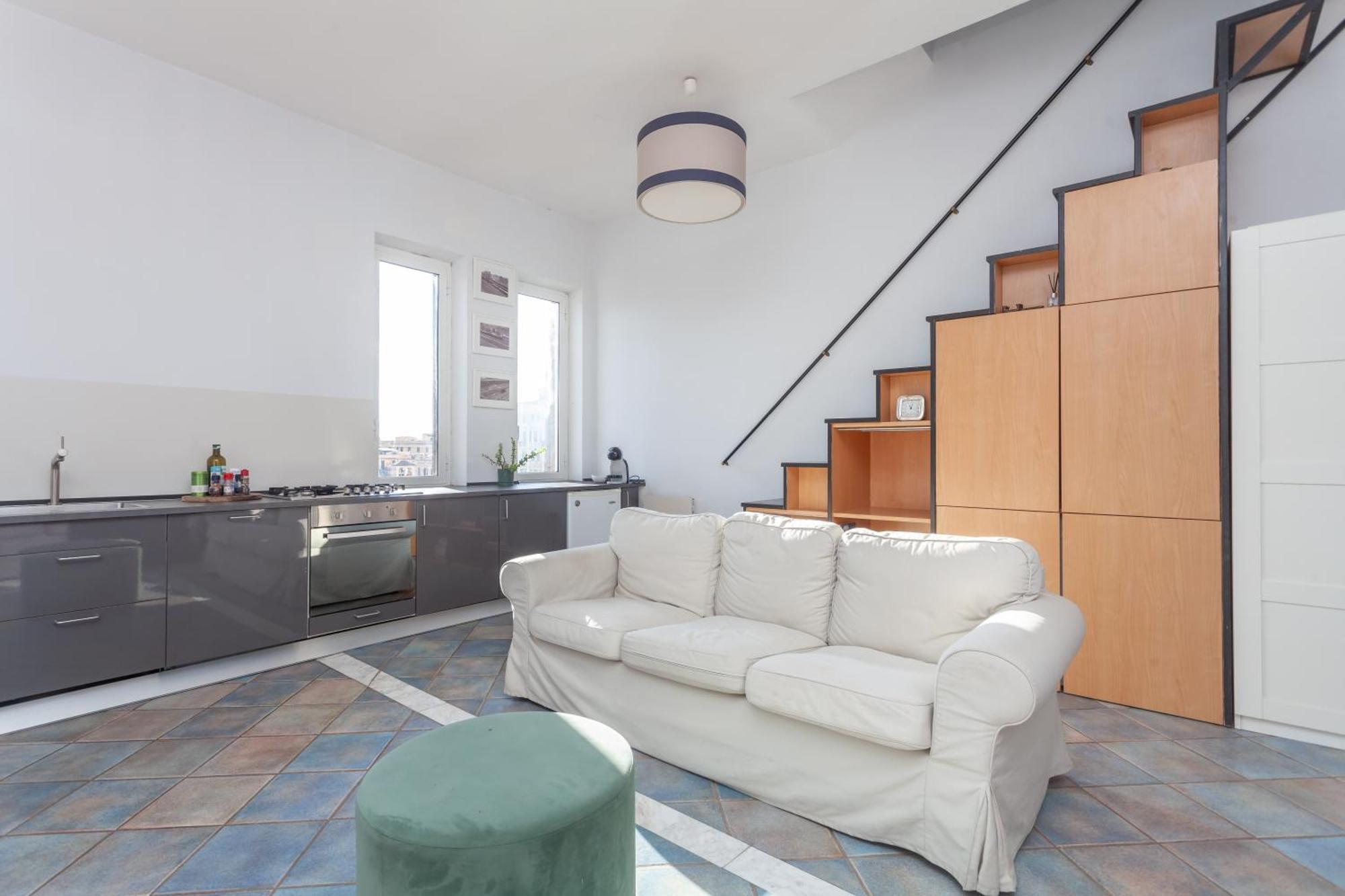 San Lorenzo Skyrail Loft - By Openroma Rome