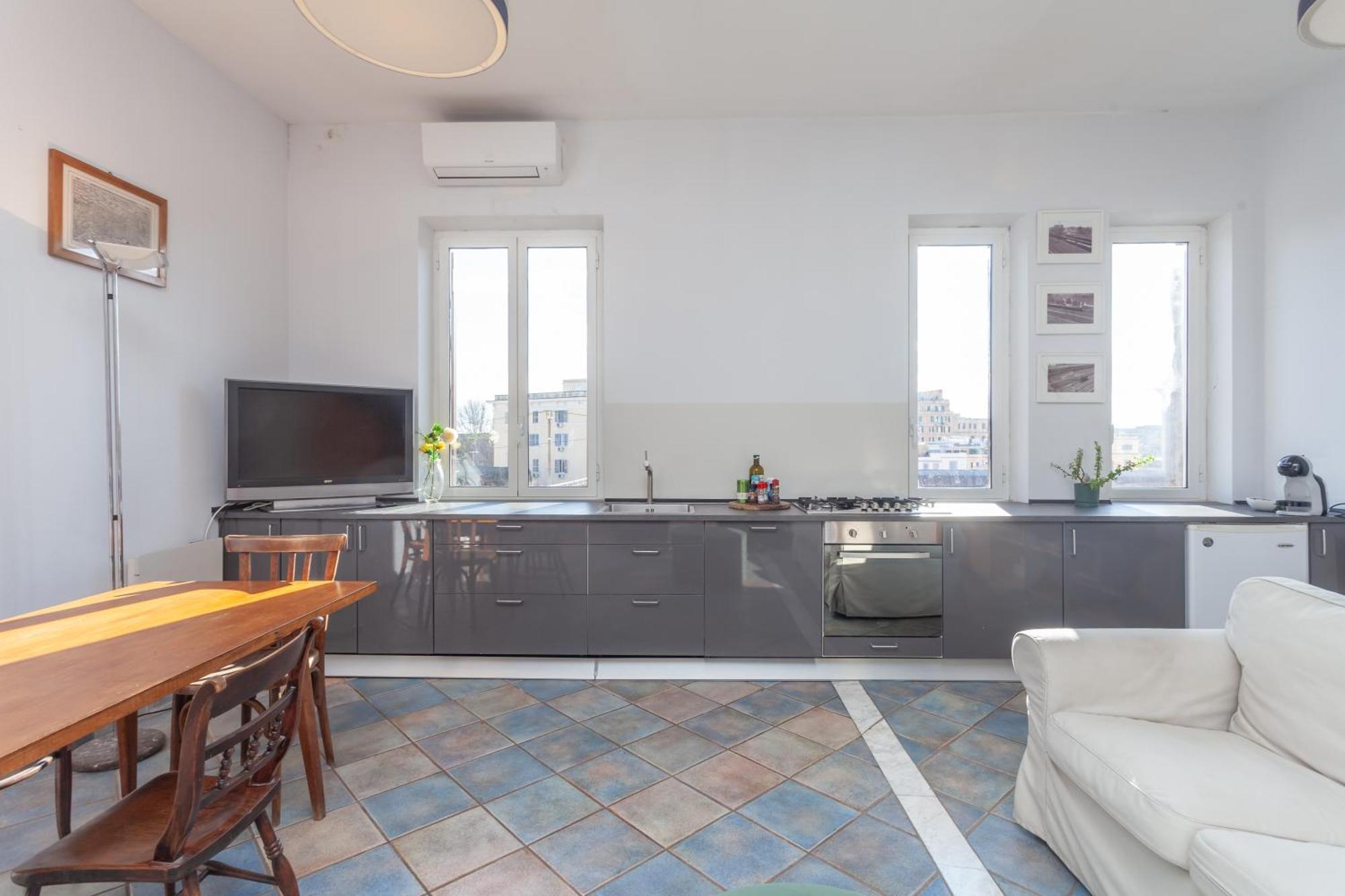 San Lorenzo Skyrail Loft - By Openroma Apartment Rome